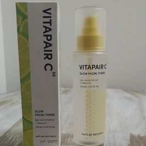 Nature Republic Vitapair C Glow Facial Toner Jeju Lemon Extract 5.07oz New
